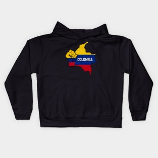 Freedom Colombia hand Kids Hoodie